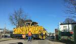 Tiger Henschel DHG 700 bei der Zufahrt zum Werksgelände Reuschling, manuell gesicherter Übergang...

Hattingen Kreisstraße
14.02.20223