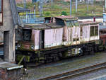 Tag der offenen Tür an der 199 877 im Bahnhof Nordhausen 31.10.2017