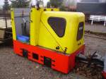 Eine Feldbahn diente am 7.2.10 als Pendelverkehr auf dem RIM Gelnde