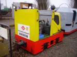 Eine Feldbahn diente am 7.2.10 als Pendelverkehr auf dem RIM Gelnde  
