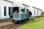 Feldbahnmuseum Frankfurt am Main D22 Deutz OMZ 122 am 16.10.22 beim Herbstfahrtag     