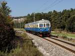 Der VT 07 als Sonderzug nach Saal a.