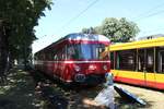 AVG Dieseltriebwagen am 20.08.20 in Ettlingen Bahnhof