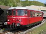 RSE MAN Schienenbus VT25 am 17.4.2011 im Eisenbahnmuseum Bochum-Dahlhausen.