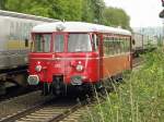 RSE VT25 whrend einer Sonderfahrt zwischen Beuel und Unkel in Unkel am 23.7.2011