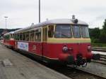 Am 07.08.13 gab es bei der Schwbischen Alb Bahn einen Fahrtag.