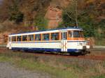 Die VT9 von der Oleftalbahn zwischen Kall und Schleiden, 16/11/2013