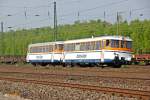 MAN Osningbahn VT 302 027/ VT 302 051 am 12.04.2014 in Bochum Ehrenfeld und fuhr weiter nach Bochum Dahlhausen.