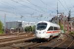 605 018  Jever  der DSB als ICE 34 von Kopenhagen nach Hamburg Hbf bei der Einfahrt in Hamburg Hbf am 10.05.2013