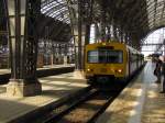 TSB VT2E. 12A (95 80 0609 012-9 D-HEB) als HLB 24731 aus Knigstein (Ts), am 18.07.2012 bei der Einfahrt in Frankfurt (M) Hbf.