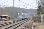 609 105 & 102 & 111 am 18.04.10 am alten Grohesseloher Bahnhof