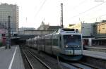 VT 104 und 2 weitere Integrale als BOB86951/BOB86791/BOB86883 (Mnchen Hbf-Bayrischzell/Lenggries/Tegernsee) in Mnchen Hbf 4.6.11