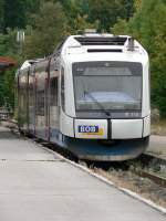 Triebwagen VT 110 (Integral), Bahnhof Tegernsee, Oktober 2006