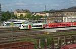 Zugtreffen in Hof Hbf am 04.06.2013.