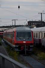 Überraschend umgestellt der 610 011 in Koblenz Hbf.