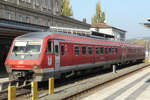 25.10.2008, Bayreuth, Tw 610 010 fährt als RE 3414 in Kürze nach Nürnberg.