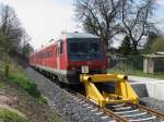 610 008 am 18.4.2008 in Neustadt (Waldnaab).