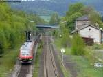 RE 3462 in Form von 610 510/610 010 kurz nach dem Haltepunkt Immenreuth, 21.05.2010