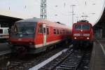 Hier links 610 003-6 als RE4245 von Nrnberg Hbf.