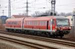 DB Regio Bayern BW Nrnberg 610 012/512 steht mit zerstrter Front in Hennigsdorf(b Berlin).