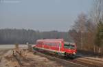 610 002 als RE 3505 am 16.03.2012 bei Thans