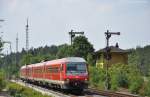 610 019 + 0XX als RE3587 am 27.07.2012 in Freihls