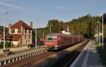 610 007 + 006 als RE3526 + RE3566 am 16.09.2012 in Etzelwang