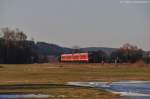 610 020 (95 80 0610 020-9 D-DB) + 015 (95 80 0610 015-9 D-DB) als RE3697 am 04.03.2013 bei Haindorf