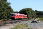 610 012 als RE 3690 am 16.8.13 in Reuth nach Marktredwitz