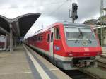 610 019 und 610 004 stehten hier am 12.Oktober 2013 im Hofer Hbf.