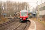 610 011 DB Regio in Michelau auf dem Weg von Hof ins DB Museum Koblenz, dort soll der VT dann fr Sonderfahrten eingesetzt werden.