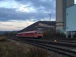 611 006 am 05.11.17 als Ire von Ulm nach Neustadt bei Schelklingen.