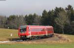 611 010-0 als RE 26387 (Villingen(Schwarzw)-Neustadt(Schwarzw)) bei Bachheim 24.1.18