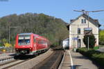 611 030-7 und 611 003-4 als IRE 3045 (Basel Bad Bf-Ulm Hbf) in Wehr Brennet 17.4.18