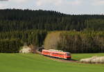 611 003-4 als RE 3212 (Ulm Hbf-Neustadt(Schwarzw)) bei Unadingen 21.4.18