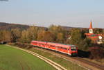 611 020-8 und 611 010-0 als RE 3214 (Ulm Hbf-Donaueschingen) bei Allmendingen 16.10.18