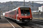 611 020 als RB nach Süßen am 21.11.18 in Plochingen 