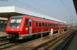 611 001 als IRE3102 (Ulm Hbf-Basel Bad Bf) in Basel Bad Bf 14.4.09