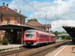 611 013-4 als RE 22309 (Rottweil-Neustadt(Schwarzw)) bei der Abfahrt Villingen 11.6.09