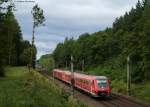 611 016-7 und 013-4 als IRE 3103 (Basel Bad Bf-Ulm Hbf) bei Gottmadingen 15.8.10