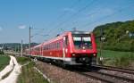 611 538 + ein weiterer 611 am 25. April 2011 als IRE 3365 (Basel Bad Bf - Ulm Hbf) bei Thayngen.