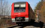 611 027-4 als RE 22309 (Rottwei-Neustadt (Schwarzw) am Esig Villingen 22.11.11