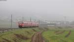 611 040-7 und 036-5 als IRE 3356 (Ulm Hbf-Basel Bad Bf) bei Beringen 18.11.12