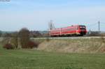 611 047 als IRE 3208 Ulm-Neustadt bei Hfingen.