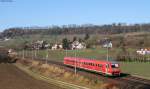 611 029-9 als IRE 3373 (Basel Bad Bf-Singen(Htw)) bei Bietingen 13.1.15