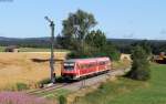 611 024-1 als RE 22302 (Neustadt(Schwarzw)-Rottweil) bei Löffingen 21.7.15