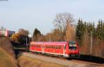 611 006-8 als RE 22315 (Rottweil-Neustadt(Schwarzw)) bei Rottweil 8.11.15