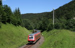 611 019-1 und 611 016-6 als IRE 3212 (Ulm Hbf-Neustadt(Schwarzw)) bei Thiergarten 23.6.16