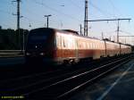 612 024-0 erreicht am spten Nachmittag des 20.09.2003 den im Umbau befindlichen Erfurter Hbf.