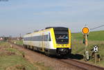 612 105-6 als RE 26382 (Neustadt(Schwarzw)-Villingen(Schwarzw)) bei Döggingen 18.4.18 